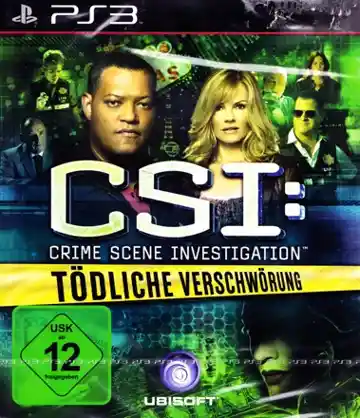 CSI - Fatal Conspiracy (USA) box cover front